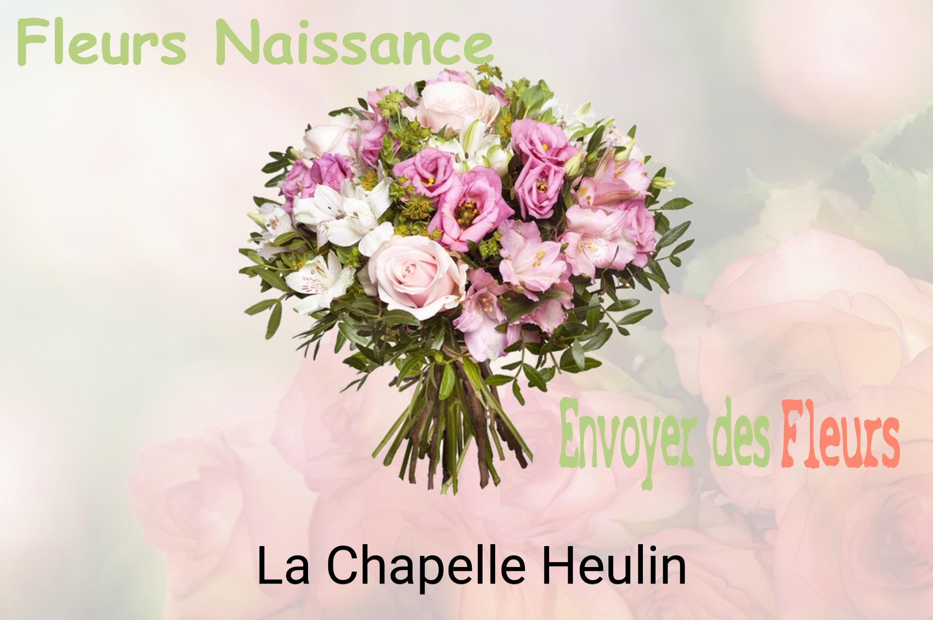 Bouquet de fleurs de naissance livré à La Chapelle-Heulin