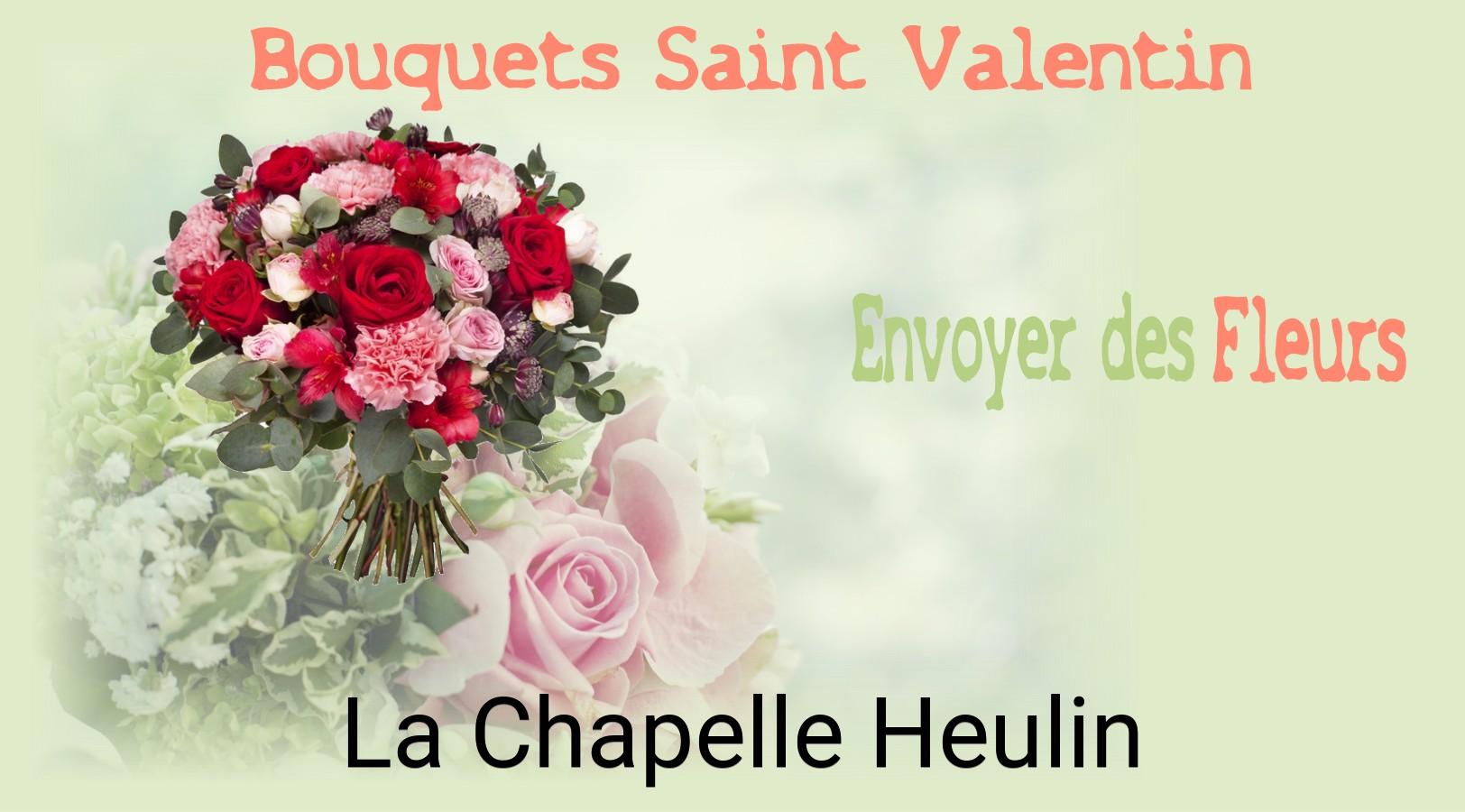 Roses de Saint-Valentin livrées à La Chapelle-Heulin